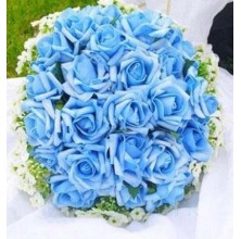 Blue Clues - 24 Stems In Bouquet